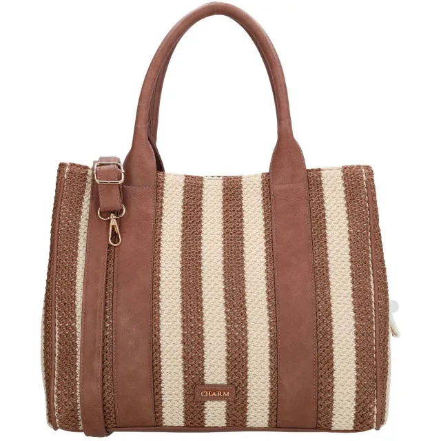 Charm London shopper Capri bruin