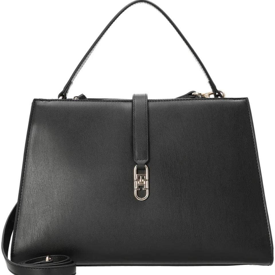 Tommy Hilfiger Th Libre satchel handtas zwart, foto 2