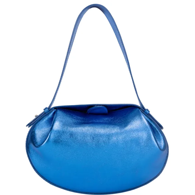 Usha handtas elektrisch blauw Laminaat elektrisch blauw