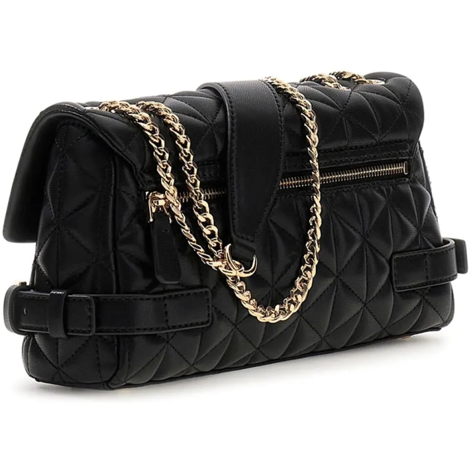 Schoudertas Guess PAISLEIGH CNVRTBLE XBODY FLAP zwart, foto 2
