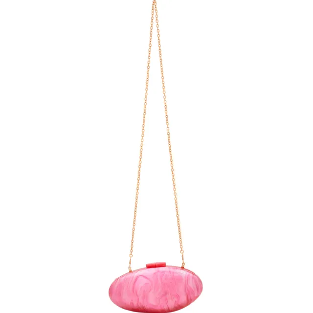 Faina clutch roze