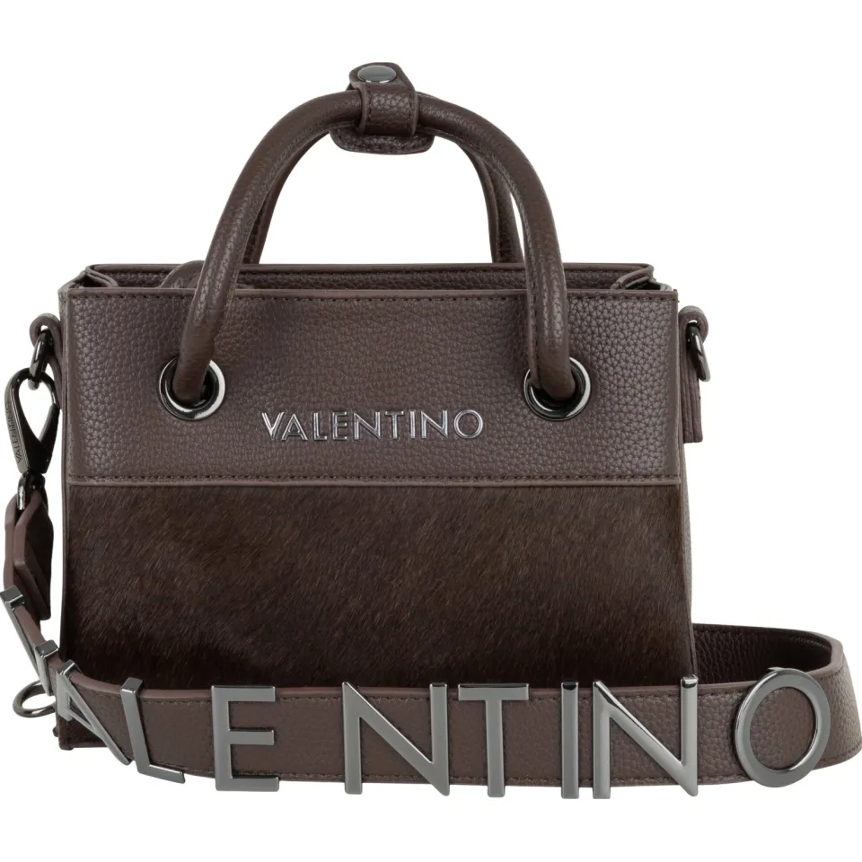 Valentino Bags Alexia mini handtas donkerbruin, foto 5