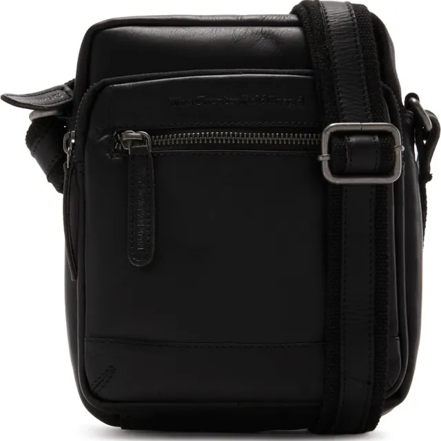 The Chesterfield Brand Chesterfield Schoudertas Heren - Crossbodytas - Waxed Pull Up - Leer - Zwart