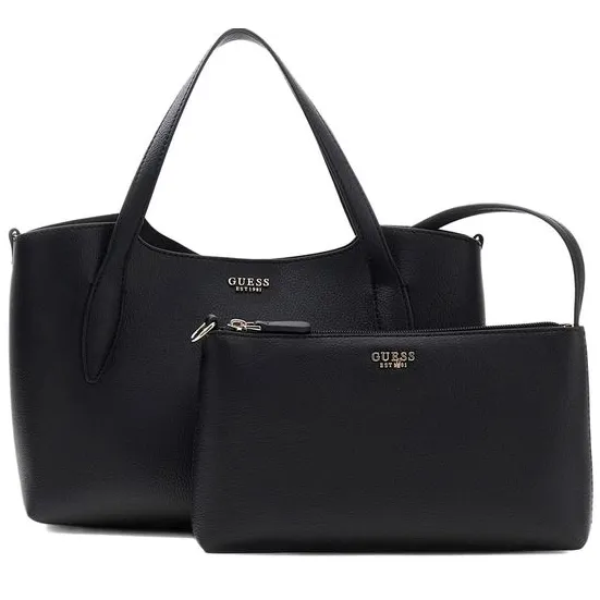 Guess Melody Medium schoudertas zwart, foto 3