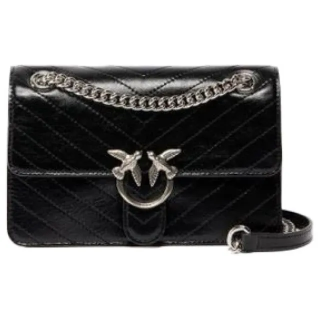 Pinko Schoudertas Pinko A2jc Love One Light Classic Zwart