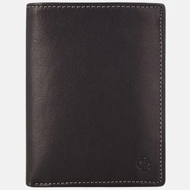 Castelijn & Beerens Canyon billfold portemonnee zwart