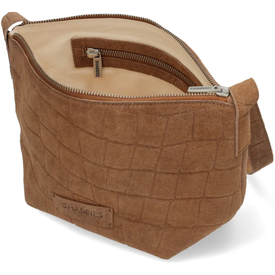 Shabbies Amsterdam Esra crossbody tas cognac, foto 4