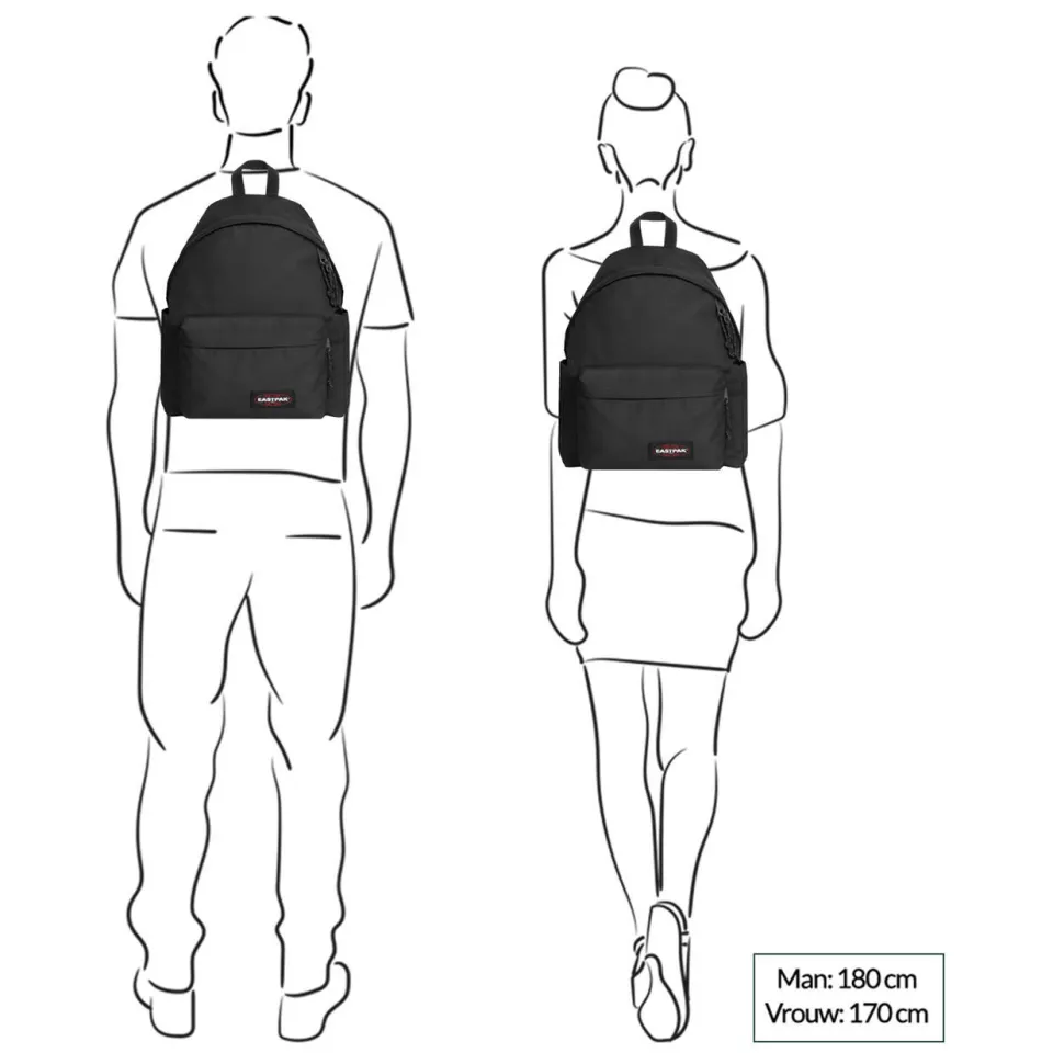Eastpak Day Pak'r 24 dagrugzak zwart, foto 3