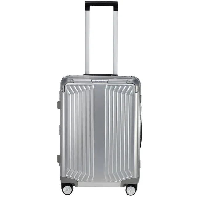 Samsonite Lite-Box Alu koffer zilver Zilverkleurig