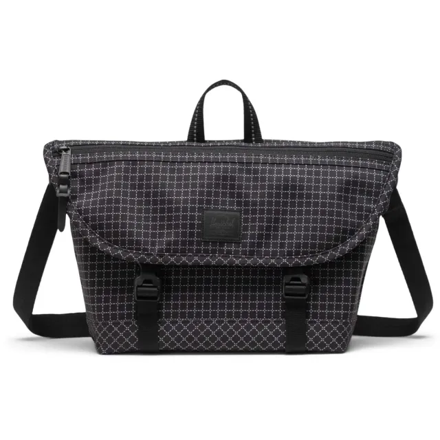 Herschel Cove Small Messenger schoudertas grid zwart