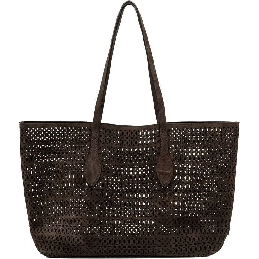 Gianni Chiarini Mashup schoudertas bruin, foto 3