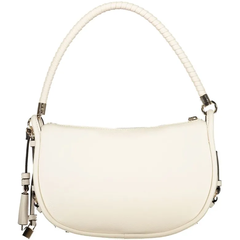 Guess Jeans Witte Polyurethaan Dameshandtas, foto 3