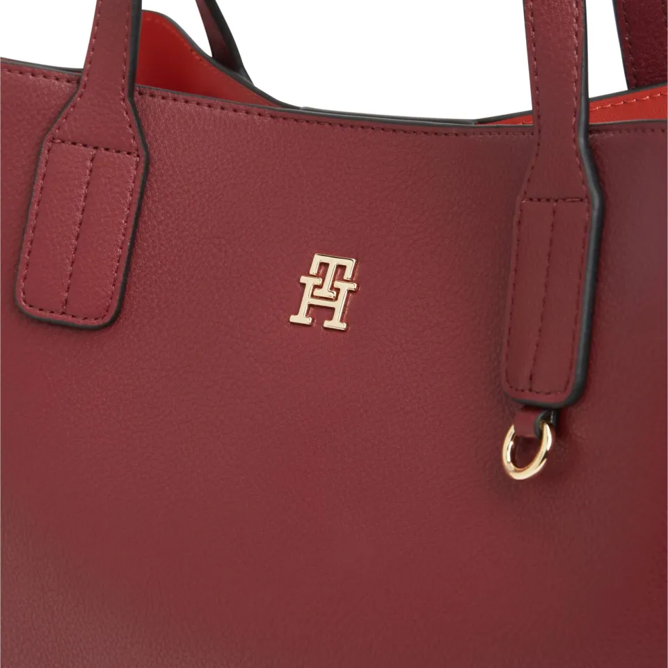 Tommy Hilfiger TH Icon mini handtas rood, foto 6
