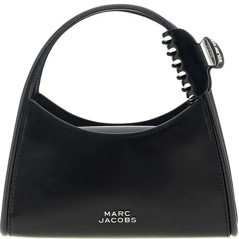 Marc Jacobs The Glam Claw Clip handtas zwart Black