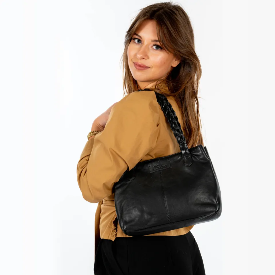 Chabo Bags Olivia schoudertas zwart, foto 4