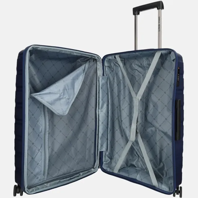Enrico Benetti San Francisco reiskoffer 75 cm blauw