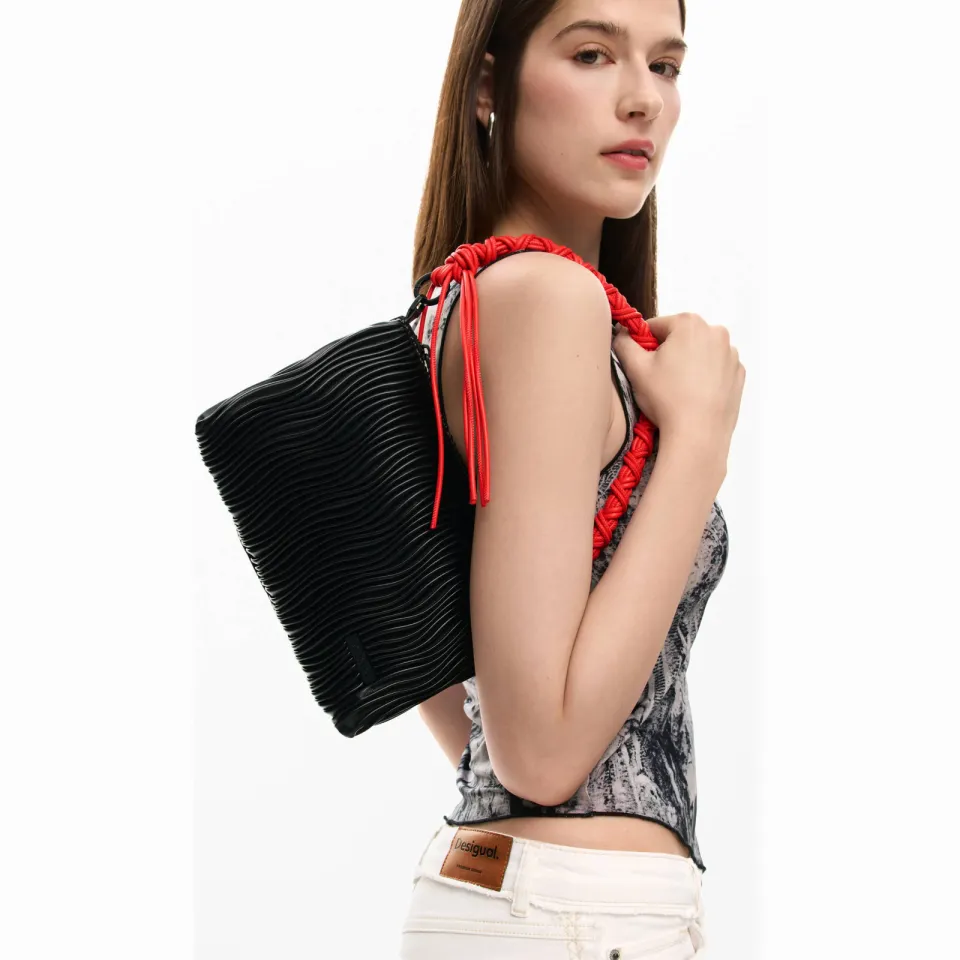 Desigual schoudertas zwart, foto 5