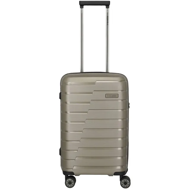 Travelite Air Base slim trolley 55 cm champagne