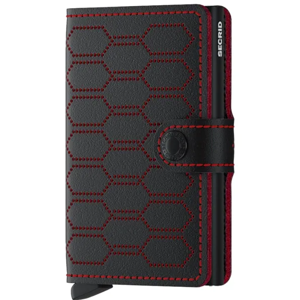 Secrid Miniwallet - Slimme Portemonnee - Fuel Black Red