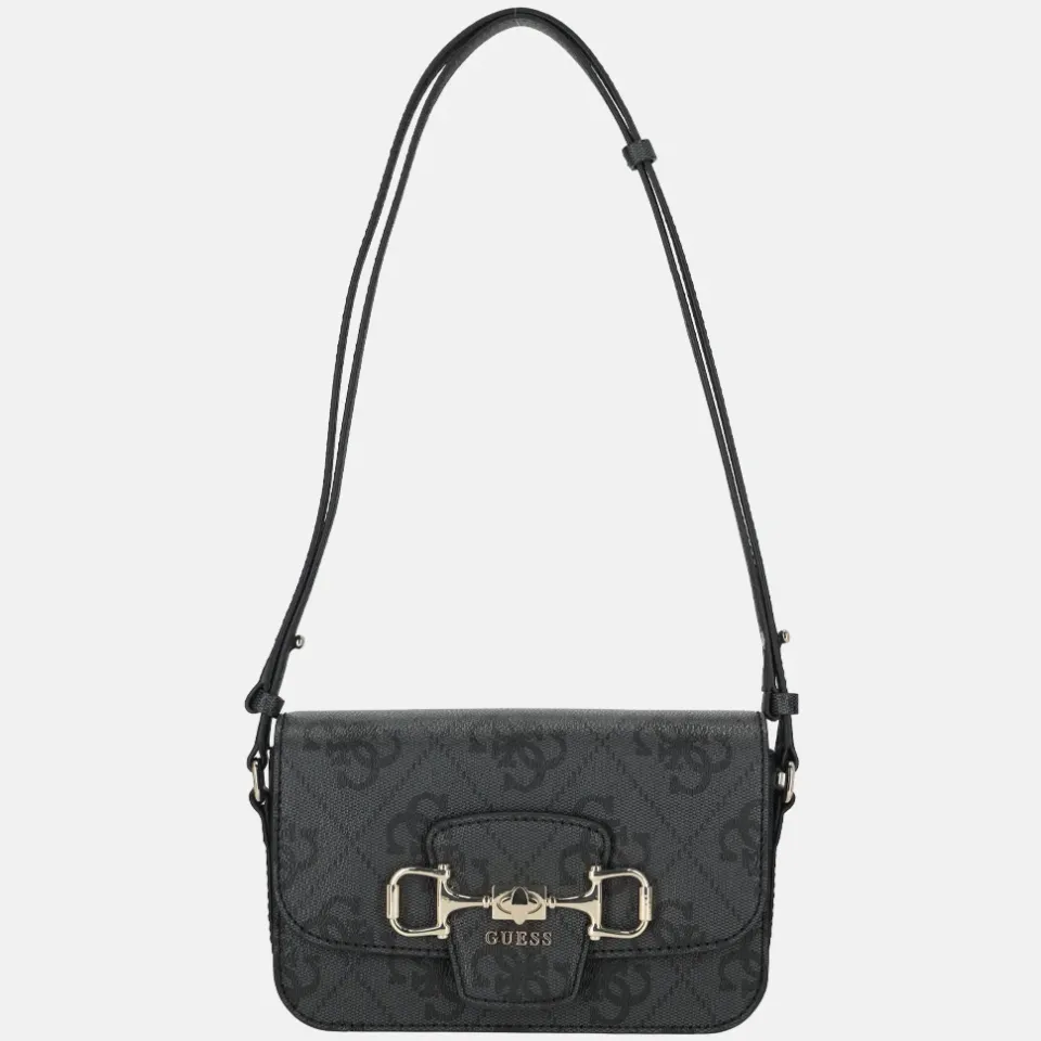 Schoudertas Guess JANIE LOGO CONVERTIBLE XBODY zwart, foto 2