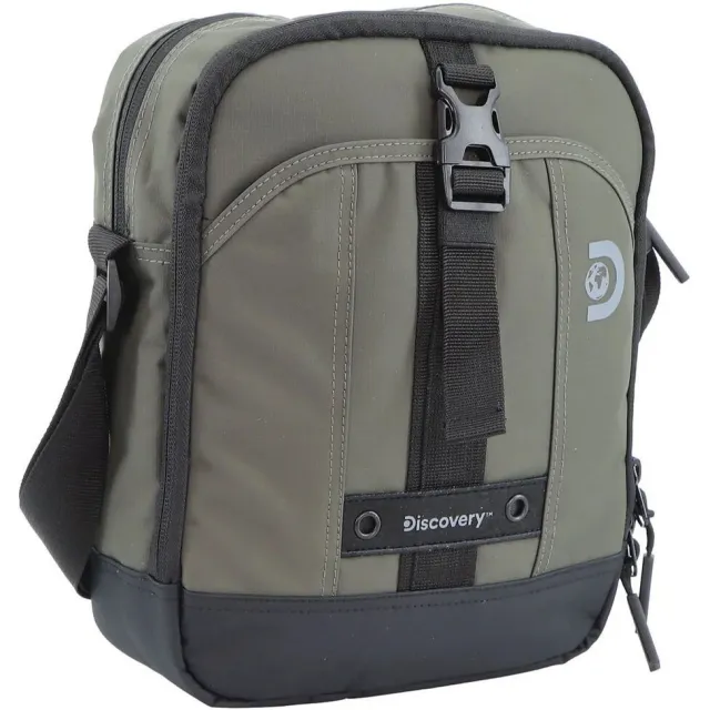 Discovery Shield crossbodytas khaki Groen