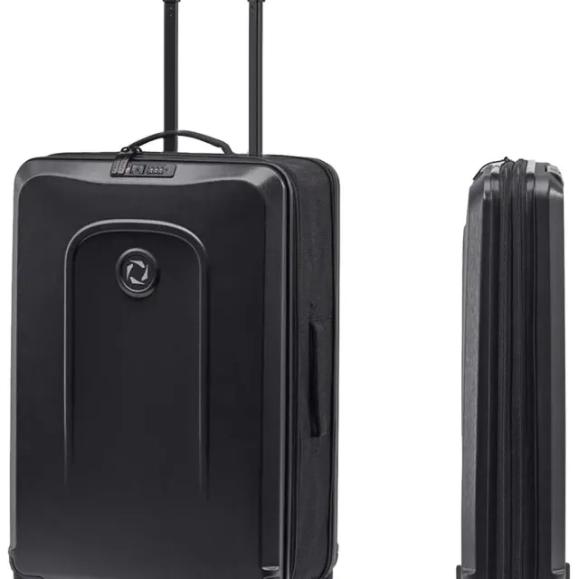 Senz Foldaway koffer zwart black