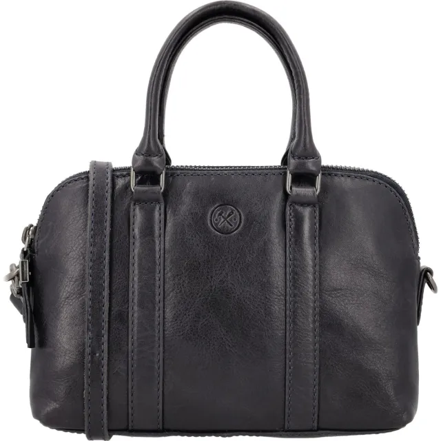 Hide & Stitches Hide & Stiches Porto Compacte Crossbody Schoudertas Handtas - Donker Navy Blauw