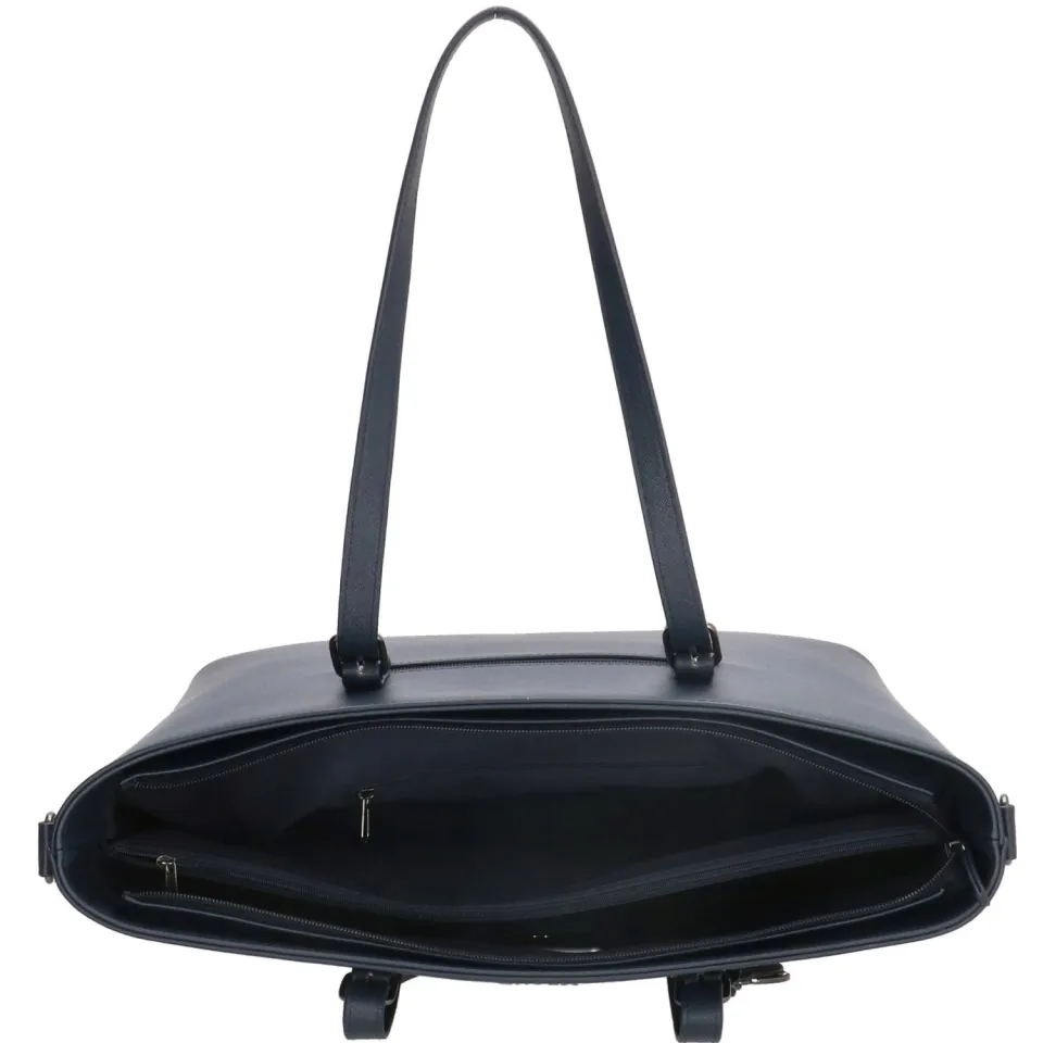 Charm London Birmingham shopper 15,6 inch donkerblauw, foto 4