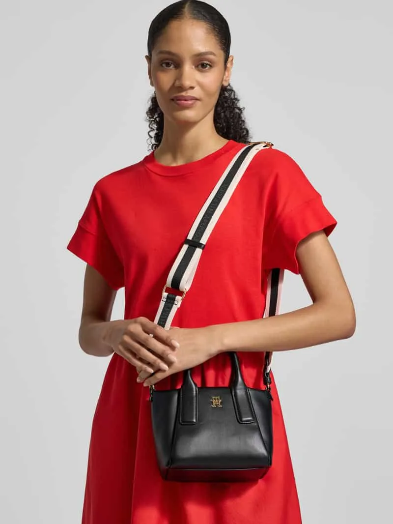 Tommy Hilfiger Handtas in leerlook zwart, foto 3