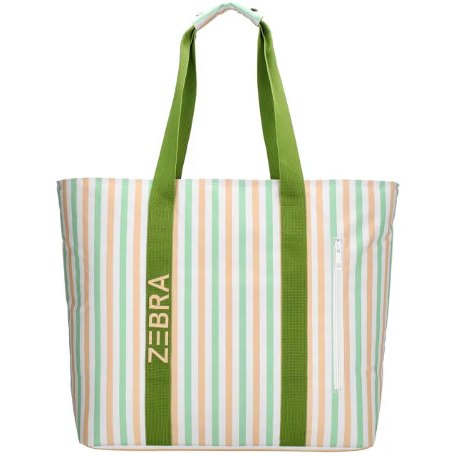 Zebra Trends Sally strandtas gestreept Multi
