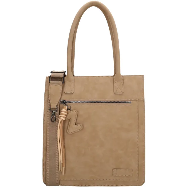 Zebra Trends Rosalyn shopper zand