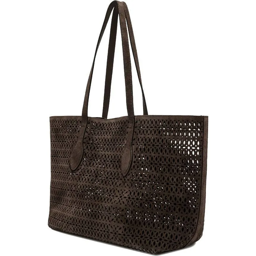 Gianni Chiarini Mashup schoudertas bruin, foto 2
