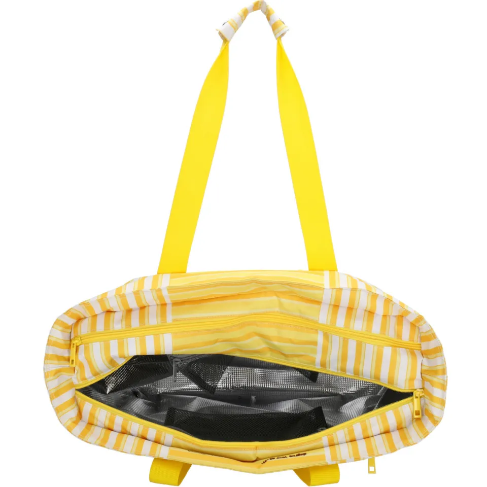 Zebra Trends Sally Deluxe strandtas geel, foto 6