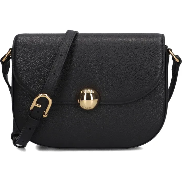 Crossbodytassen Furla Moonlight S Crossbody Round Zwart - One size