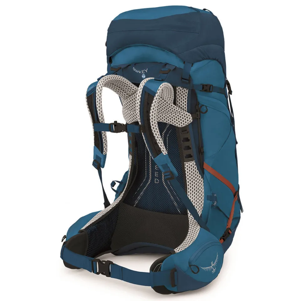 Osprey Atmos AG LT 50 trekkingrugzak blauw, foto 4
