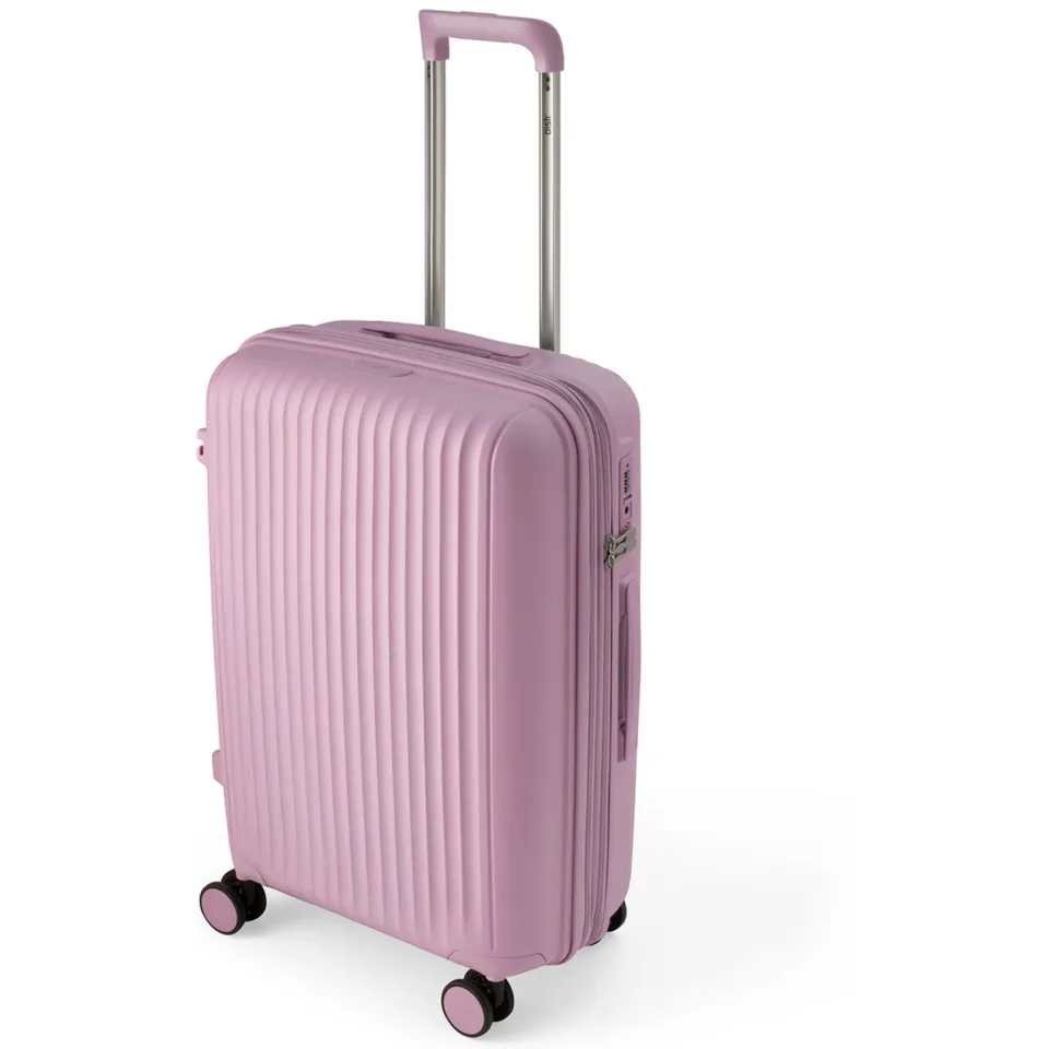 Oistr Kalmar Spinner koffer roze, foto 3