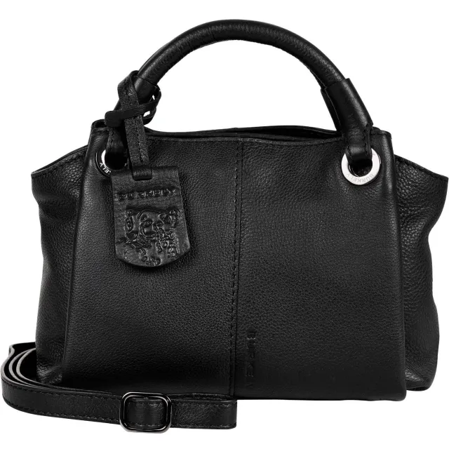 Burkely Radiant Raeven mini handtas zwart