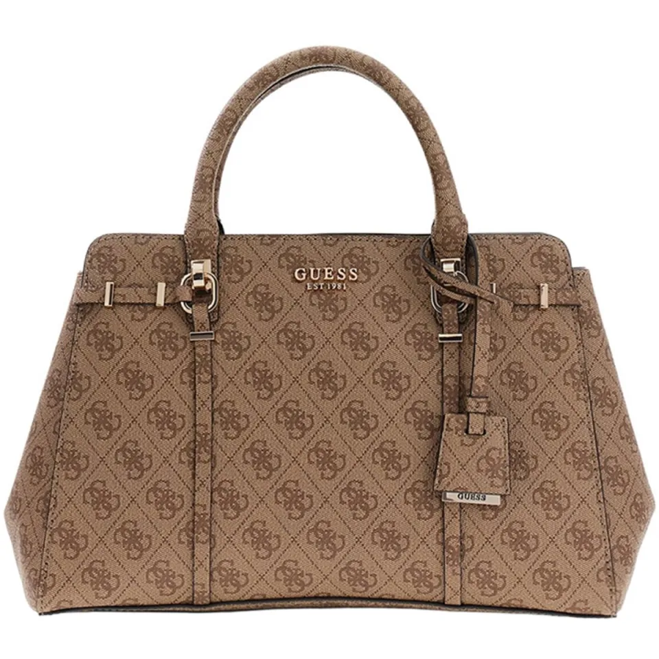 Guess Leona handtas bruin logo, foto 2