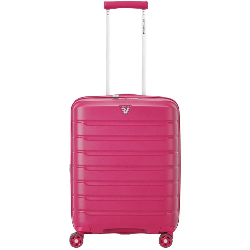 Roncato B-Flying handbagagetrolley roze