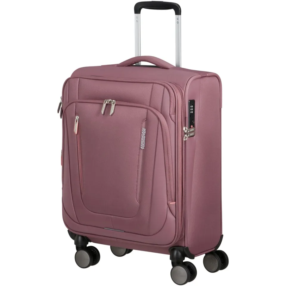 American Tourister Wanderlite handbagage trolley 55 cm mauve, foto 2
