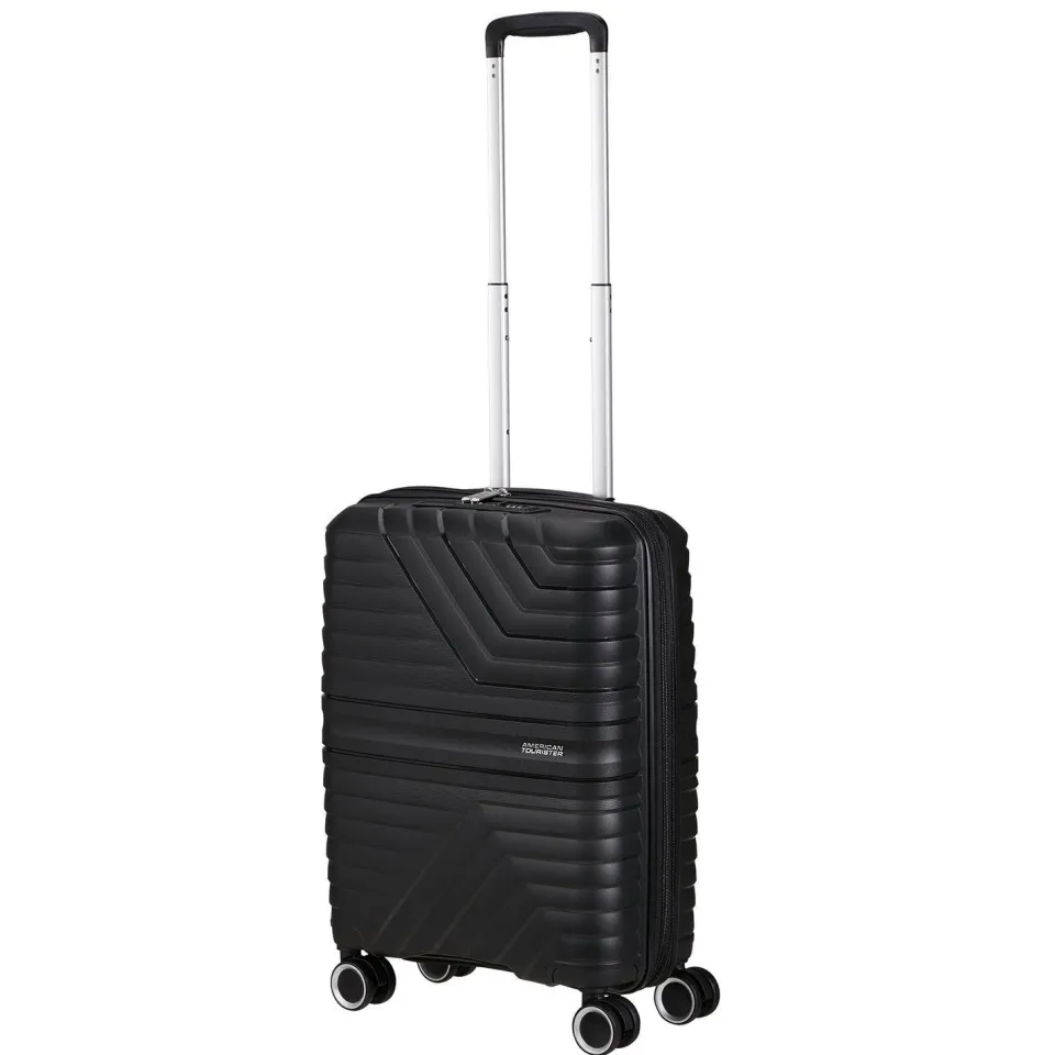 American Tourister Flytwist spinner handbagagekoffer zwart, foto 5