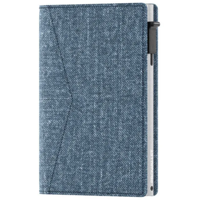 Portemonnee Prowallet Pasjeshouder Slim Denim
