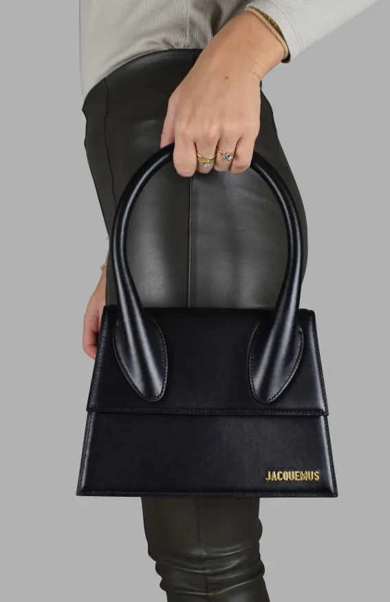 Jacquemus Le Grand Chiquito handtas zwart, foto 2