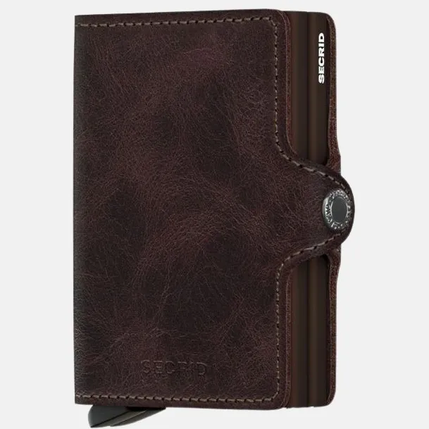 Secrid Twinwallet Vintage pasjeshouder donkerbruin, foto 2