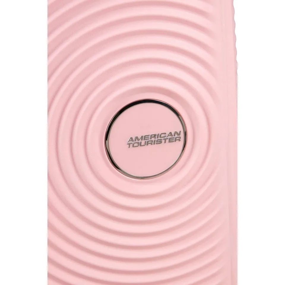 American Tourister Soundbox Mini spinner lichtroze, foto 6