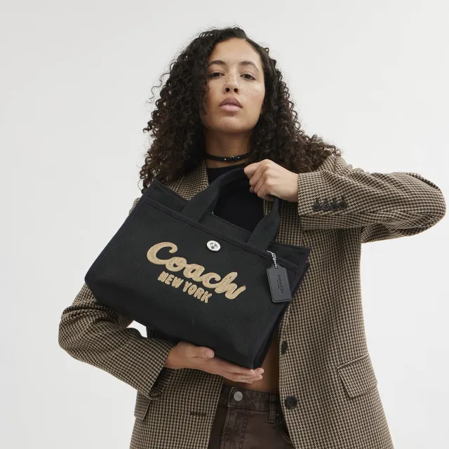Coach Cargo Tote shopper zwart, foto 3