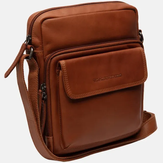 Chesterfield Montira schoudertas M cognac