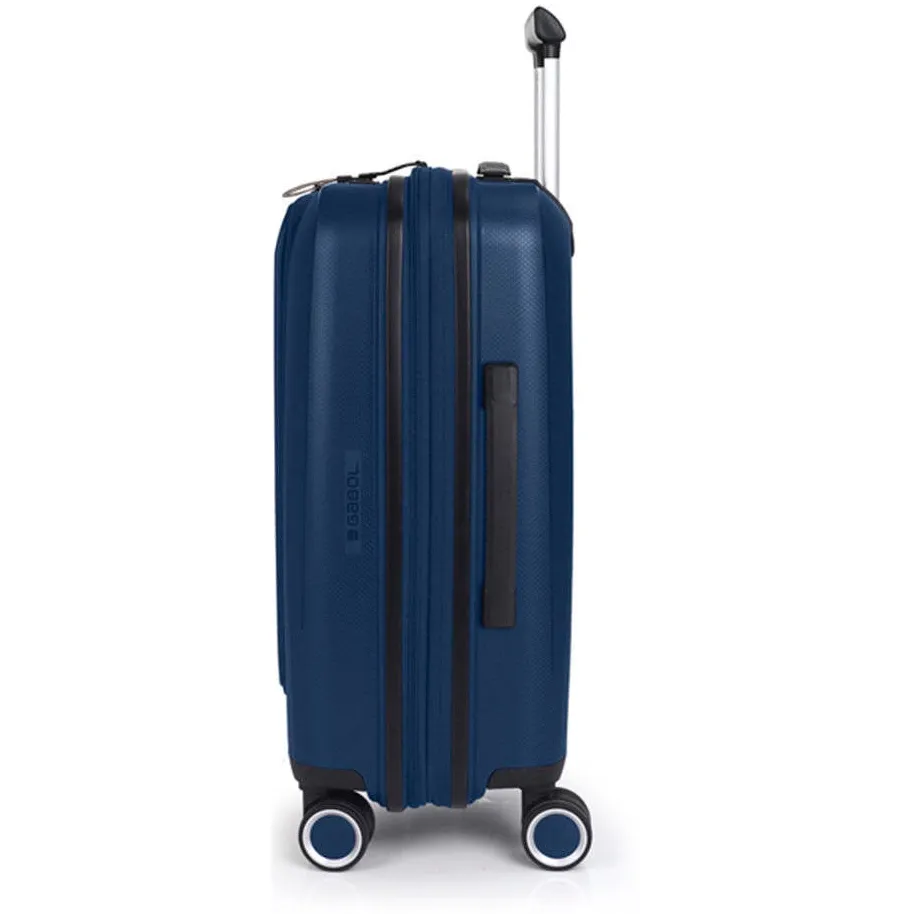 Gabol Brooklyn Cabin Trolley Front Pocket koffer blauw, foto 3