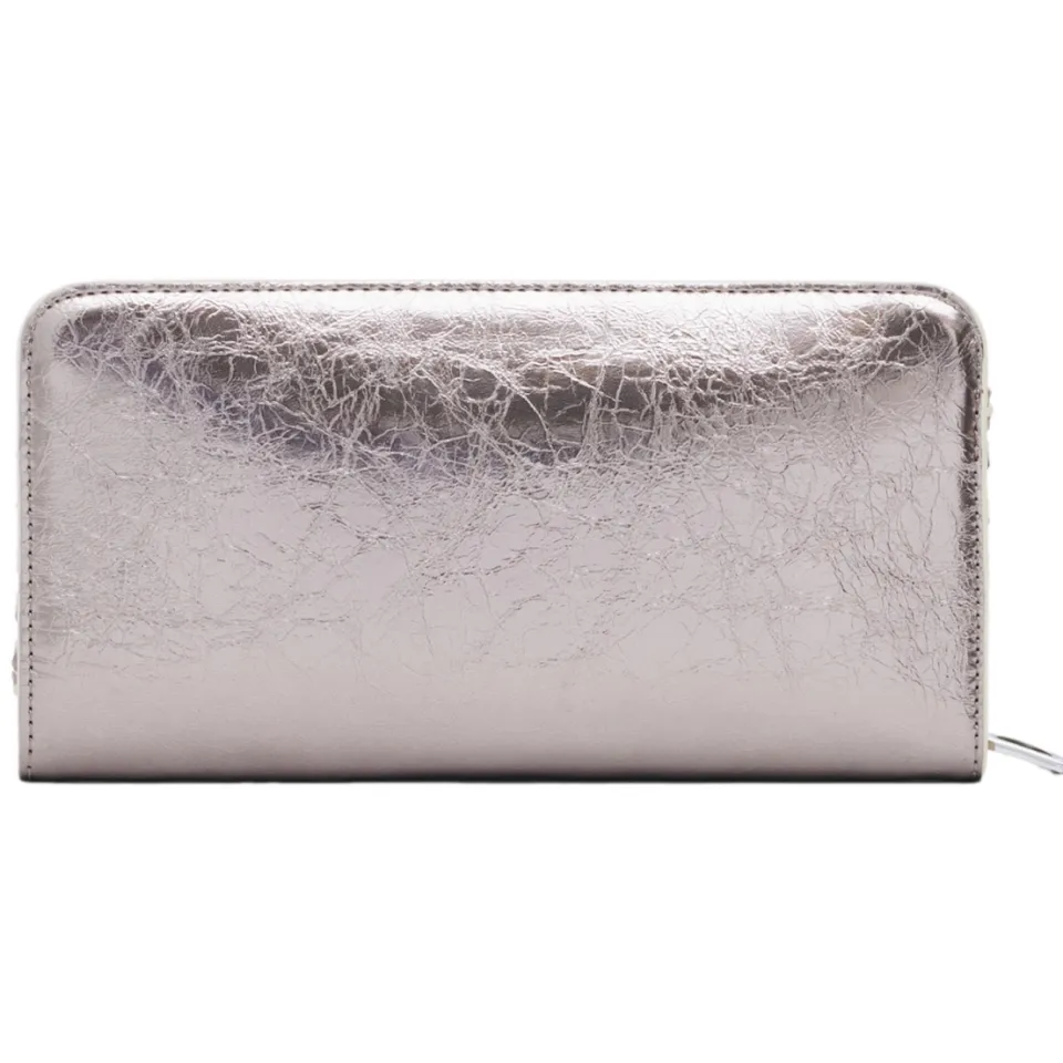 Desigual Mone Capsule Tiny Fiona Long Wallet portemonnee zilver, foto 2