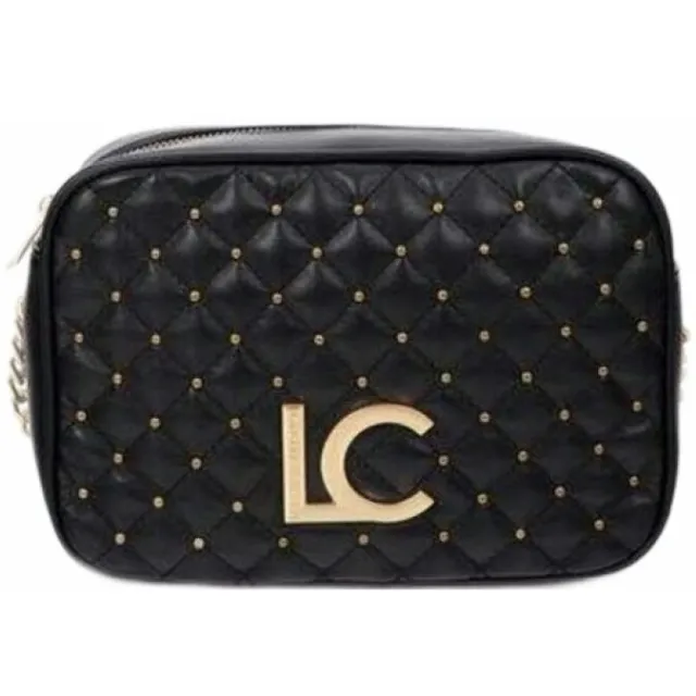 Tas Lola Casademunt Padded Shoulder Bag With Mini Studs zwart